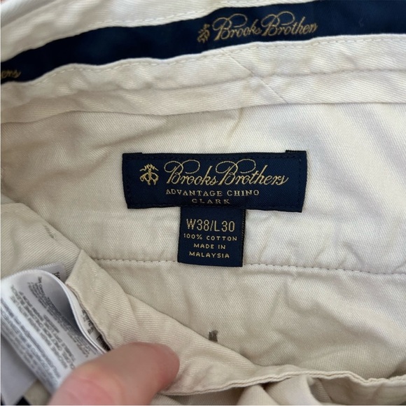 Brooks Brothers Advantage Chino, 2 Pairs, Size 38x27 - Picture 8 of 9